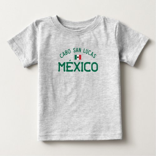 Distressed Cabo San Lucas Mxico Mexico Baby T_Shirt