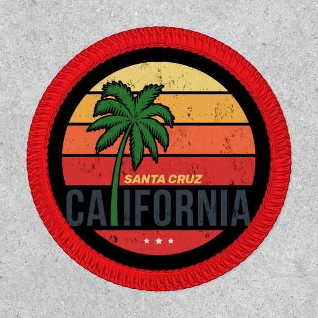 Distressed CALIFORNIA  YOUR CITY Patch (Front)