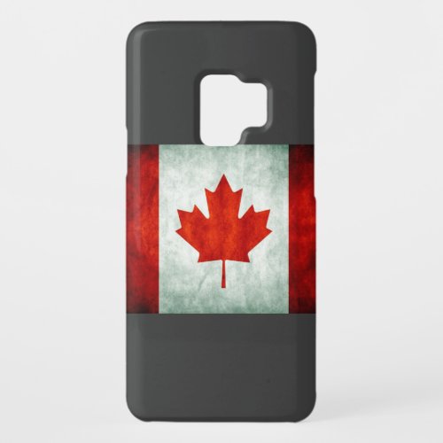 Distressed Canada Flag Case_Mate Samsung Galaxy S9 Case