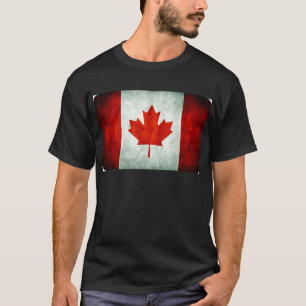 Distressed Canada Flag T-Shirt