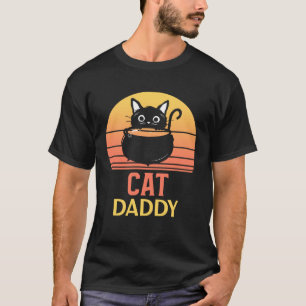Distressed Cat Daddy Vintage Eighties Style Ca Ret T-Shirt