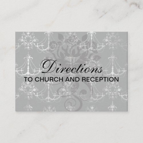 distressed chandelier black white business card template