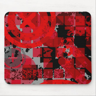 distressed chex : mouse pad
