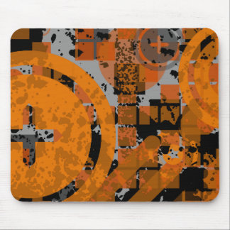 distressed chex : mouse pad