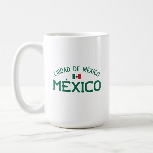 Distressed Ciudad de Mxico Mexico City Coffee Mug