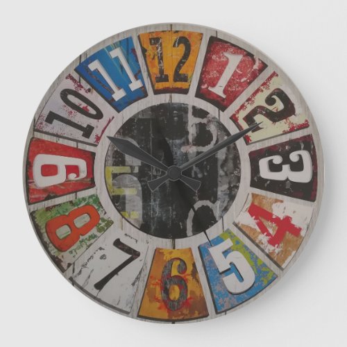 Distressed Clock