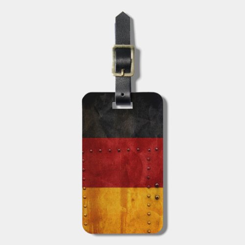 Distressed Country Flags  Germany Luggage Tag