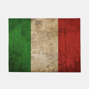 Distressed Country Flags Italy Doormat