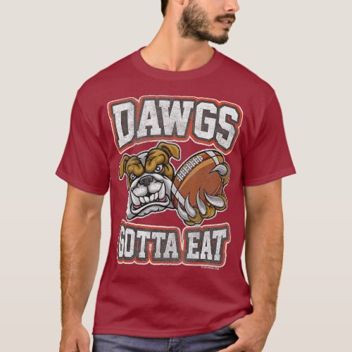 Distressed Dawgs Gotta Eat CLE Shirt