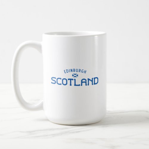 Distressed Edinburgh Scotland Coffee Mug