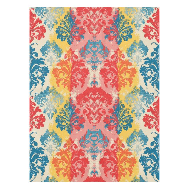 Distressed Elegance Tablecloth (Front)