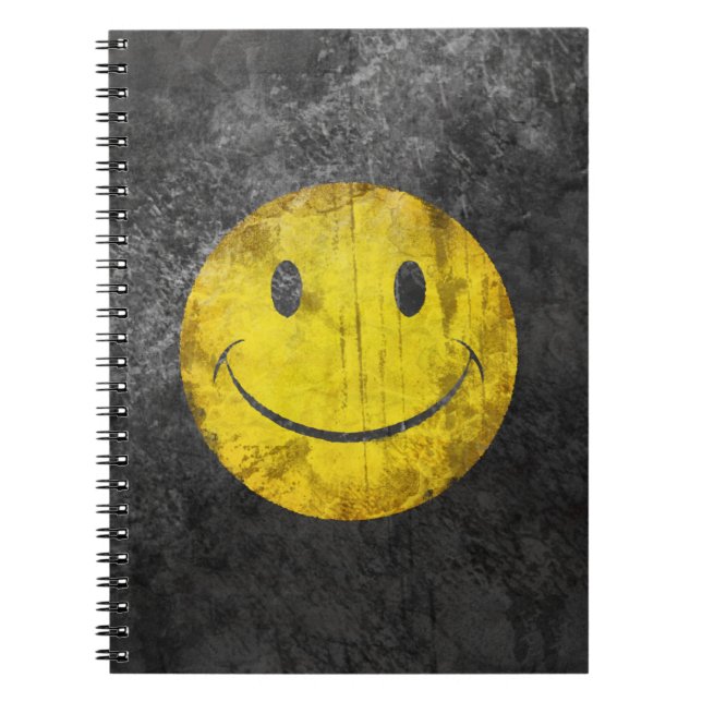 Distressed Face Notebook (Front)