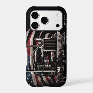 Distressed Flag Rig – Horizontal Edition iPhone 17 Pro Case