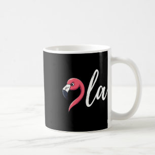 Distressed Flamingo Comma La Funny Kamala Harris P Coffee Mug