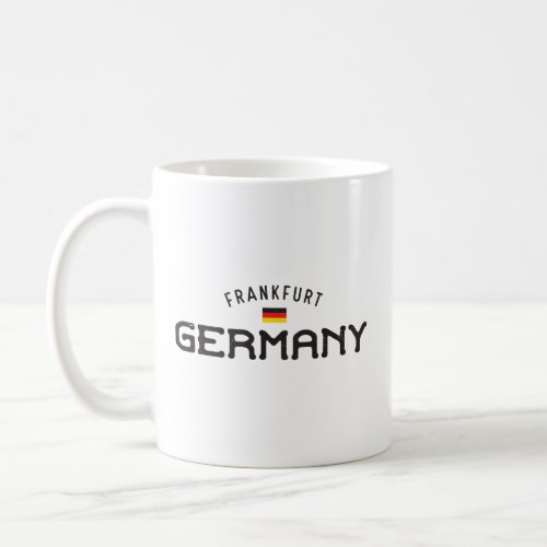 Distressed Frankfurt Germany Coffee Mug