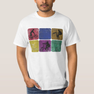 Distressed Freestyle Biker T shirt