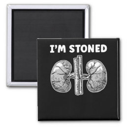 Distressed Funny Kidney Stone Surgery Magnet