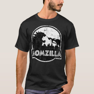 Distressed Funny Mother's Day Gift Momzilla Birthd T-Shirt