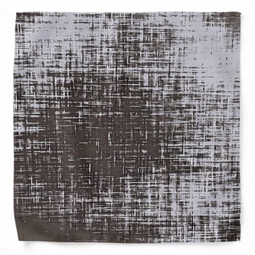 Distressed Grey Lines On Pale Grey Background Abst Bandana