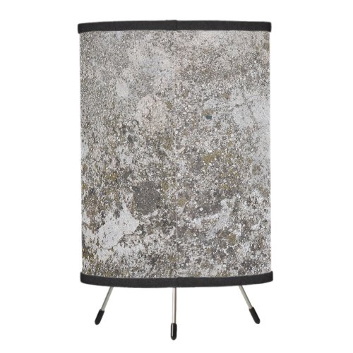 Distressed Grunge Concrete Grey Industrial Texture Tripod Lamp