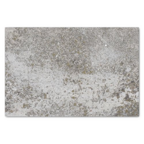 Distressed Grunge Concrete Weathered Texture DIY T Tissue Paper