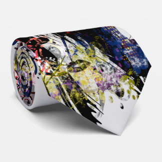 Distressed Grunge Fashion Diva Tie
