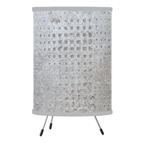 Distressed Grunge Industrial Texture Grey Concrete Tripod Lamp