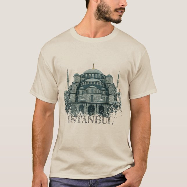 Distressed Grunge Istanbul T-Shirt (Front)