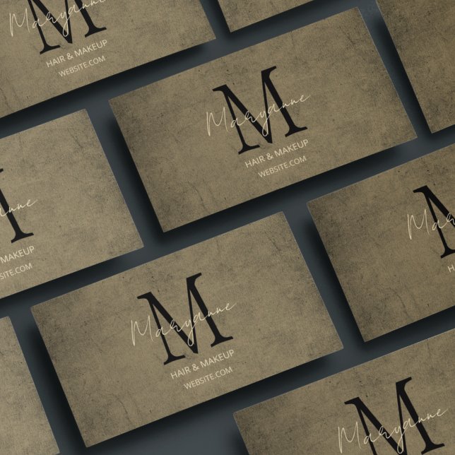 Distressed Grunge Simple Business Card (Creator Uploaded)