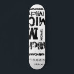 Distressed Grunge Urban Typography Word Cloud Skat Skateboard<br><div class="desc">The effect of this trendy street text based design depends on the length of your name. Select "Click to customize further" at the bottom of the "Personalize this template" to get the look you want. You can make the background and/or text any color you want as well. Have fun creating....</div>