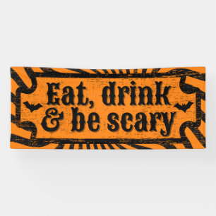 Distressed Halloween Banner