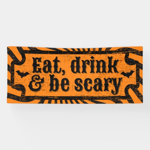 Distressed Halloween Banner