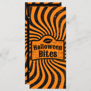 Distressed Halloween Menu