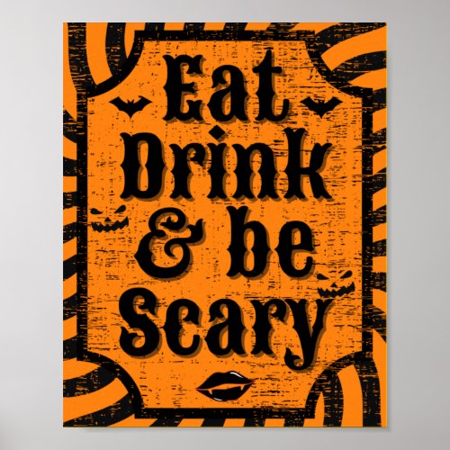 Distressed Halloween Poster