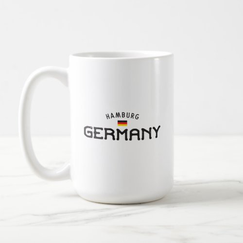 Distressed Hamburg Germany Coffee Mug