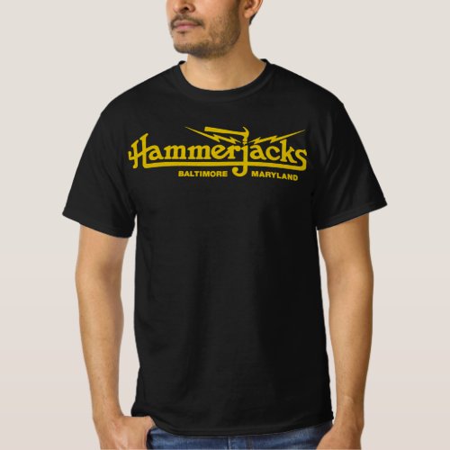 Distressed hammerjacks Classic T_Shirts for Men