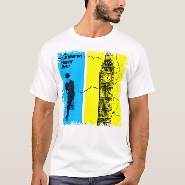 Distressed Happy Hour T-Shirt (Front)