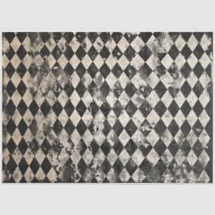 Distressed Harlequin Tissue Paper