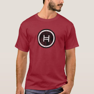 Distressed Hedera Coin Image T-shirt