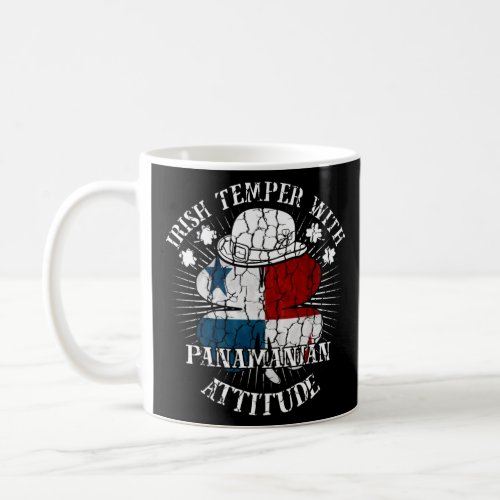 Distressed Irish Panamanian Attitude Patriotic Sha Coffee Mug