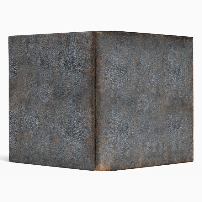 Distressed Leather Look | Antique Book Cover 3 Ring Binder (Background)