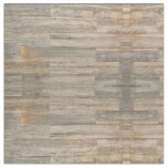 Distressed light Rustic Wood grain planks   Fabric