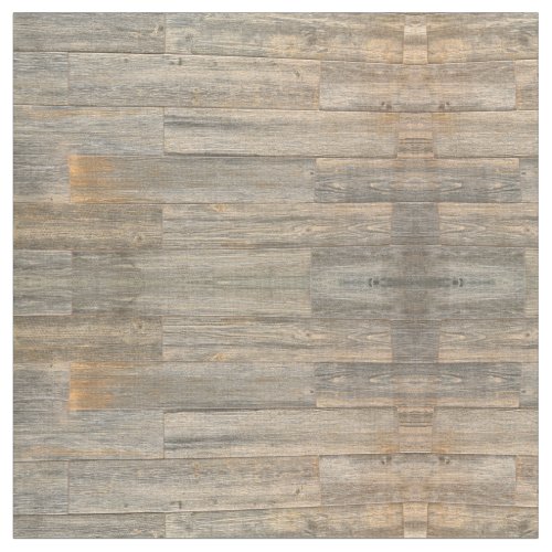 Distressed light Rustic Wood grain planks   Fabric