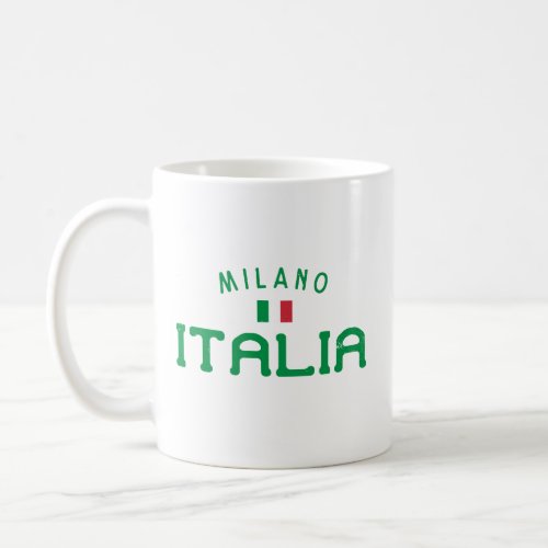 Distressed Milano Italia Milan Italy Coffee Mug