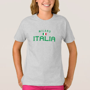 Distressed Milano Italia (Milan Italy) Girls' T-Shirt