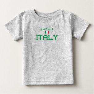 Distressed Naples Italy Baby T-Shirt