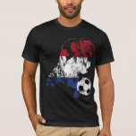 Distressed Netherlands Soccer T-shirt at Zazzle
