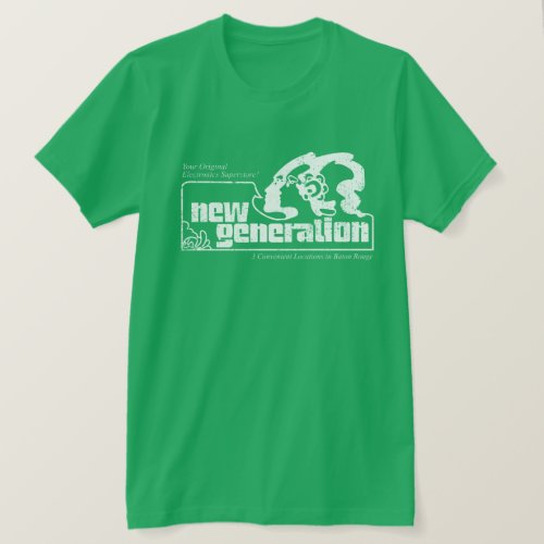 Distressed New Generation tee T_Shirt