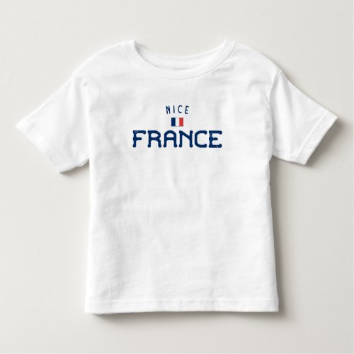 Distressed Nice France Toddler T_shirt