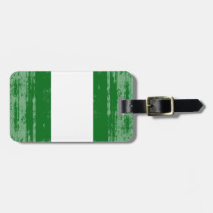 DISTRESSED NIGERIA FLAG.png Luggage Tag